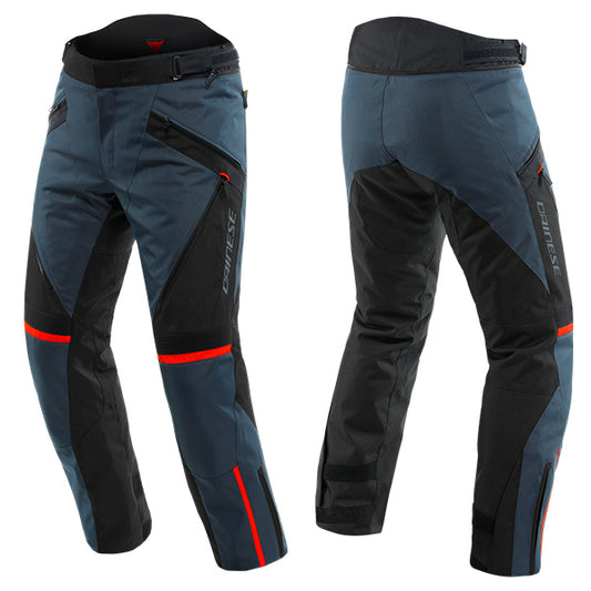 Dainese Tempest  3 D-DRY Trouser - Ebony / Black / Lava Red