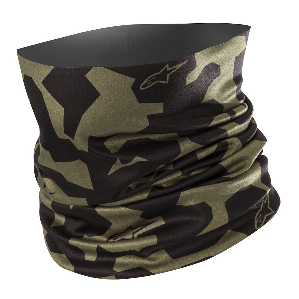 Camo Neck Tube - Mili Green Blk