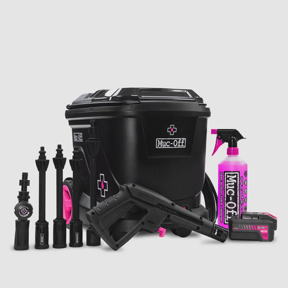 Muc-Off Mobile Pressure Washer & 1L Nano Cleaner
