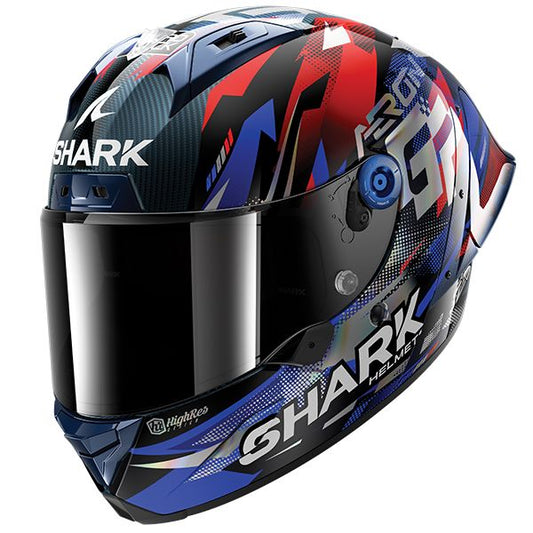 Shark Aeron GP FIM Zarco Victory DBU - Black / Red / Blue