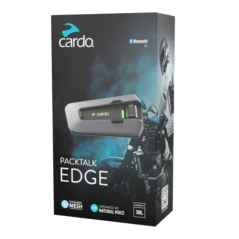 Cardo Packtalk Edge Mesh Intercom - Single Pack