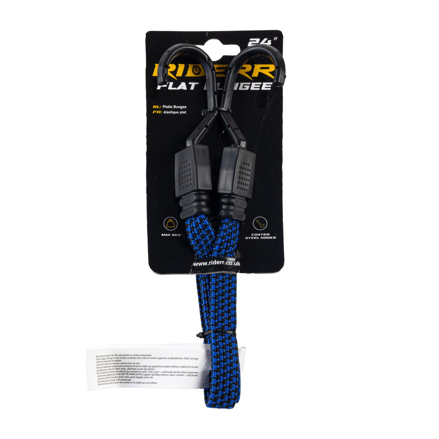 RIDERR FLAT BUNGEE BLUE/BLACK