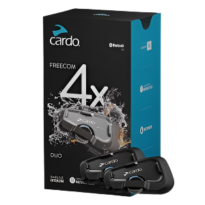 Cardo Freecom 4X Bluetooth Intercom - Duo Pack