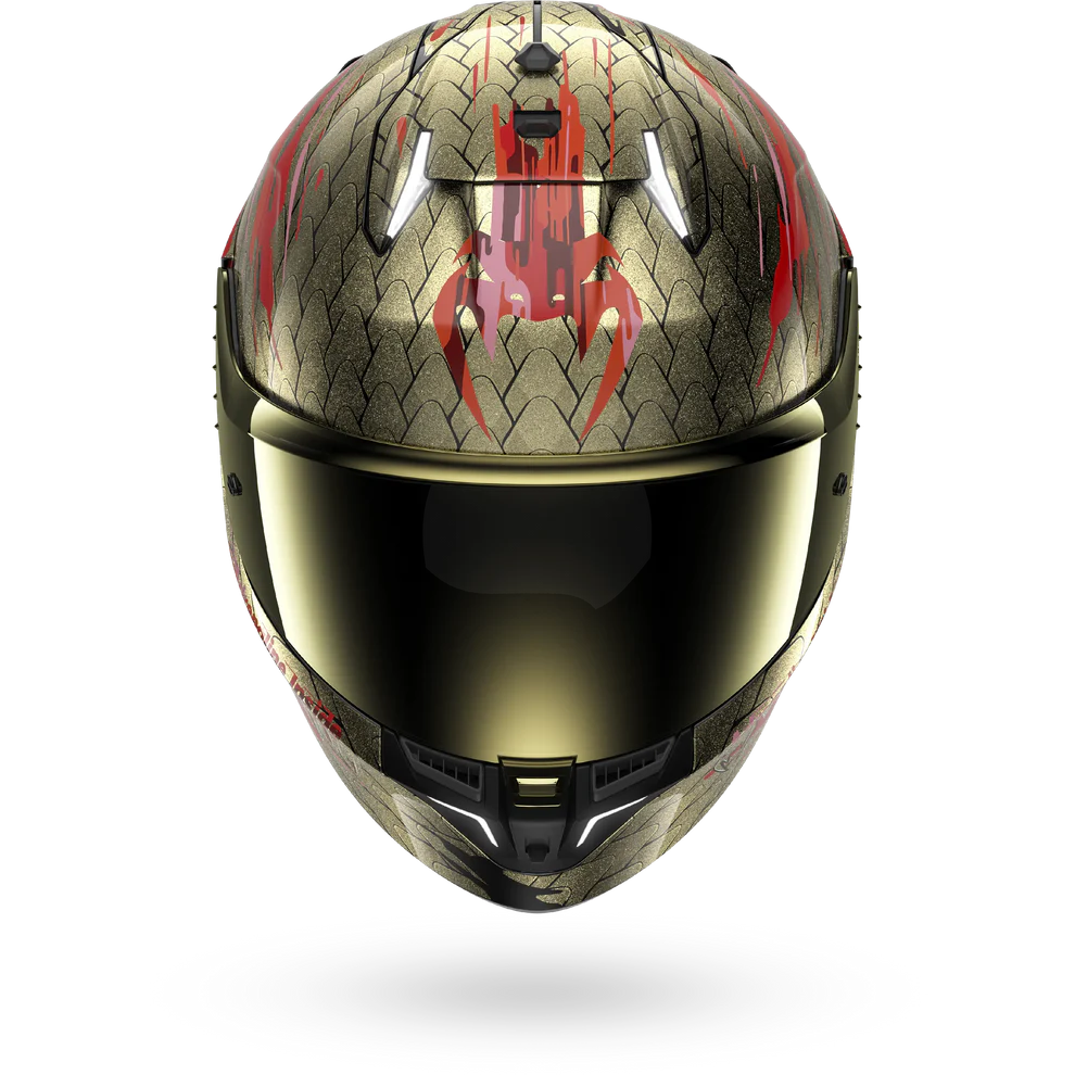 Shark Skwal I3 Full Face Helmet Venum KRQ - Black / Red / Gold