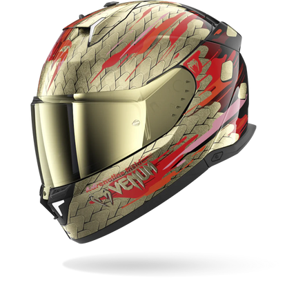 Shark Skwal I3 Full Face Helmet Venum KRQ - Black / Red / Gold