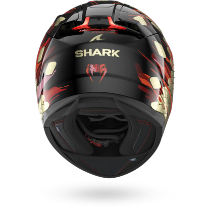 Shark Skwal I3 Full Face Helmet Venum KRQ - Black / Red / Gold