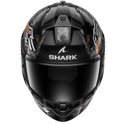 Shark Ridill 2 Full Face Helmet - MOLOKAI KSO - Black / Orange