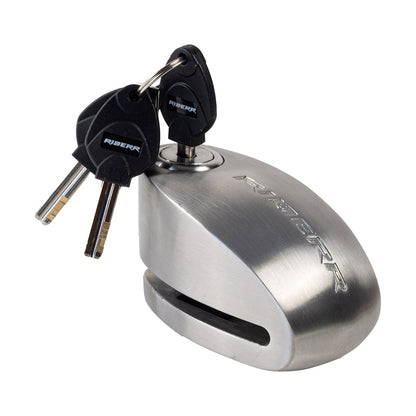 Riderr RD15S Alarm Disc Lock - Silver