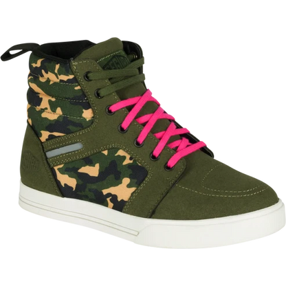 Segura Santana Ladies Sneakers - Khaki / Camo