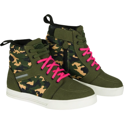Segura Santana Ladies Sneakers - Khaki / Camo