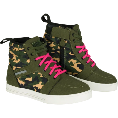 Segura Santana Ladies Sneakers - Khaki / Camo