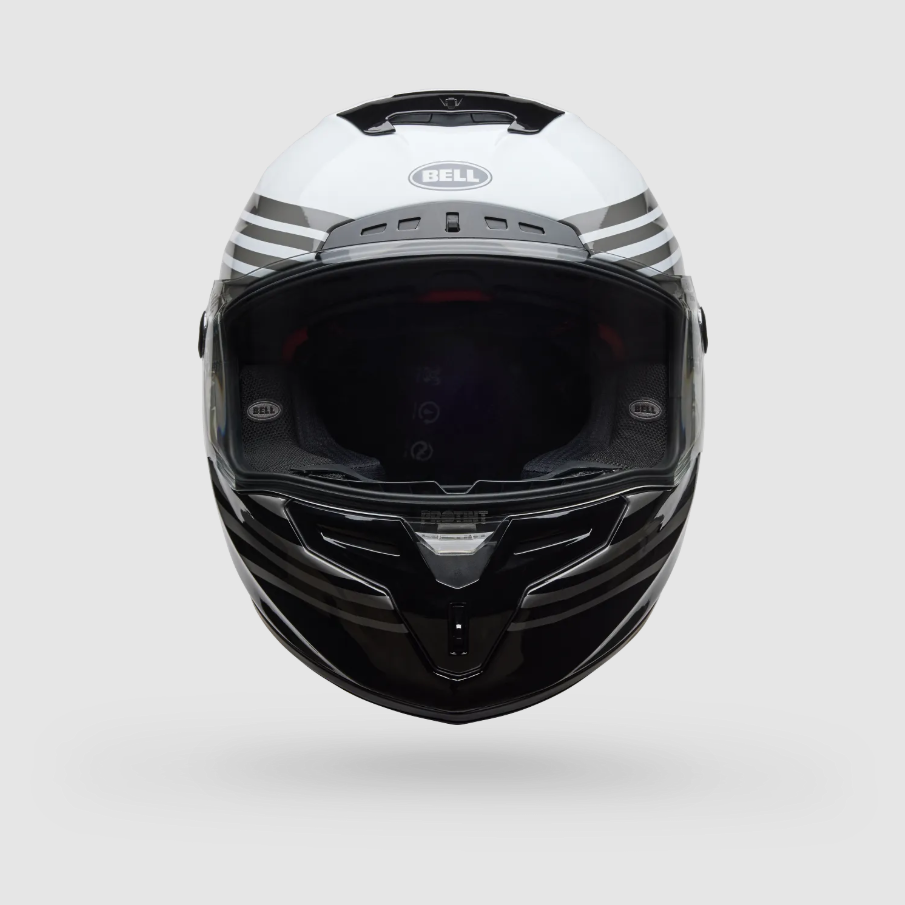 Bell Racestar DLX Flex Dash - White / Black