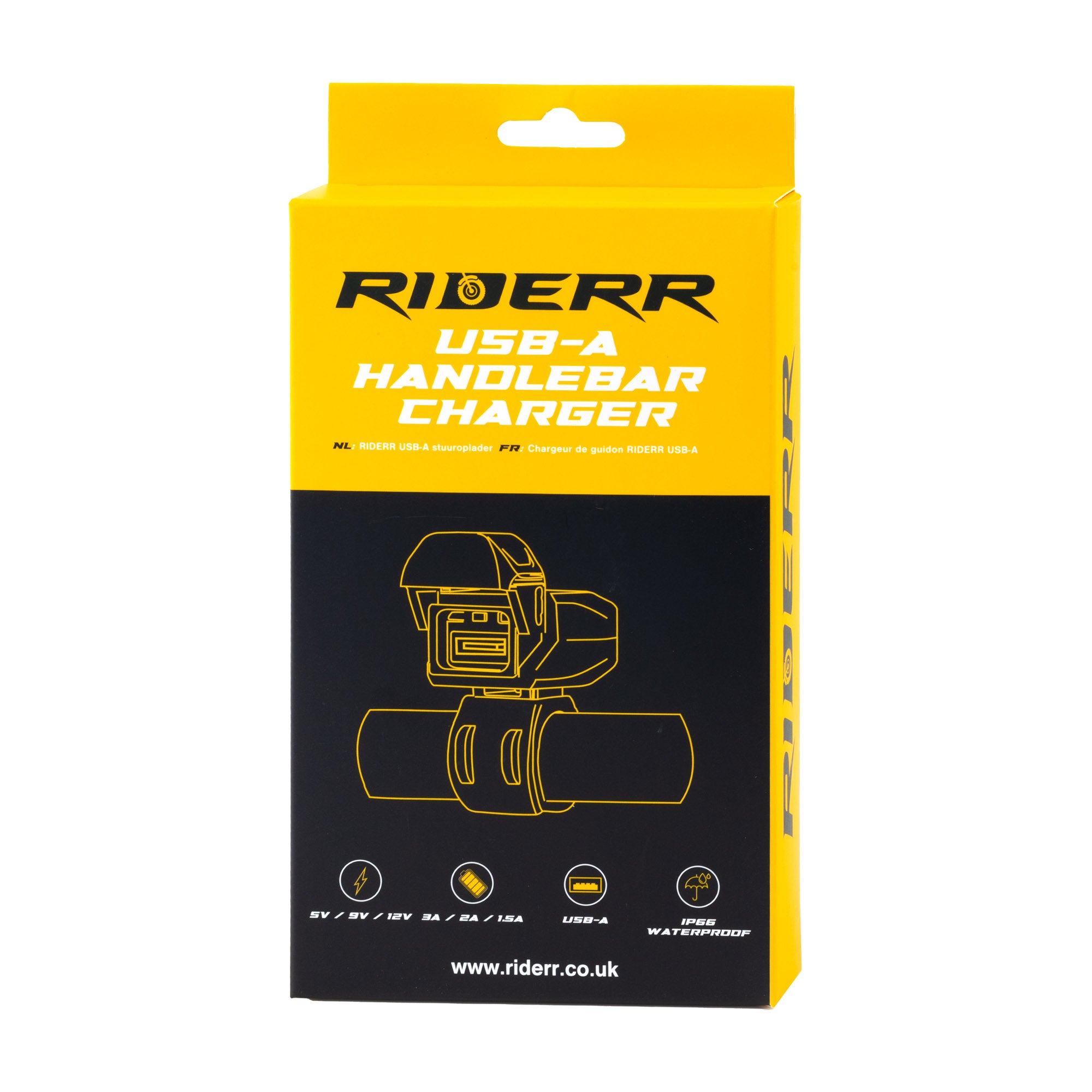 RIDERR USB-A HANDLEBAR CHARGER