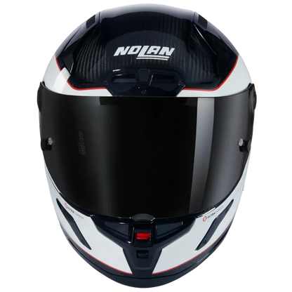 Nolan X-804 RS Carbon Full Face Helmet Asso Di Picche 343 - White / Red / Black