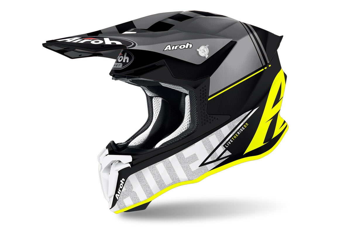 Airoh Twist 2.0 Tech Yellow Matt