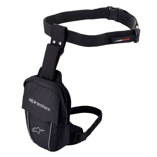 Alpinestars Access Thigh Bag - Black / Black