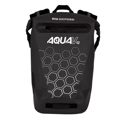 Oxford Aqua V 12 Backpack - Black