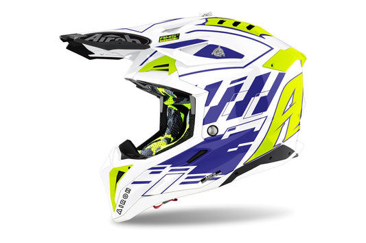 Airoh Aviator 3 Rampage - Blue Gloss