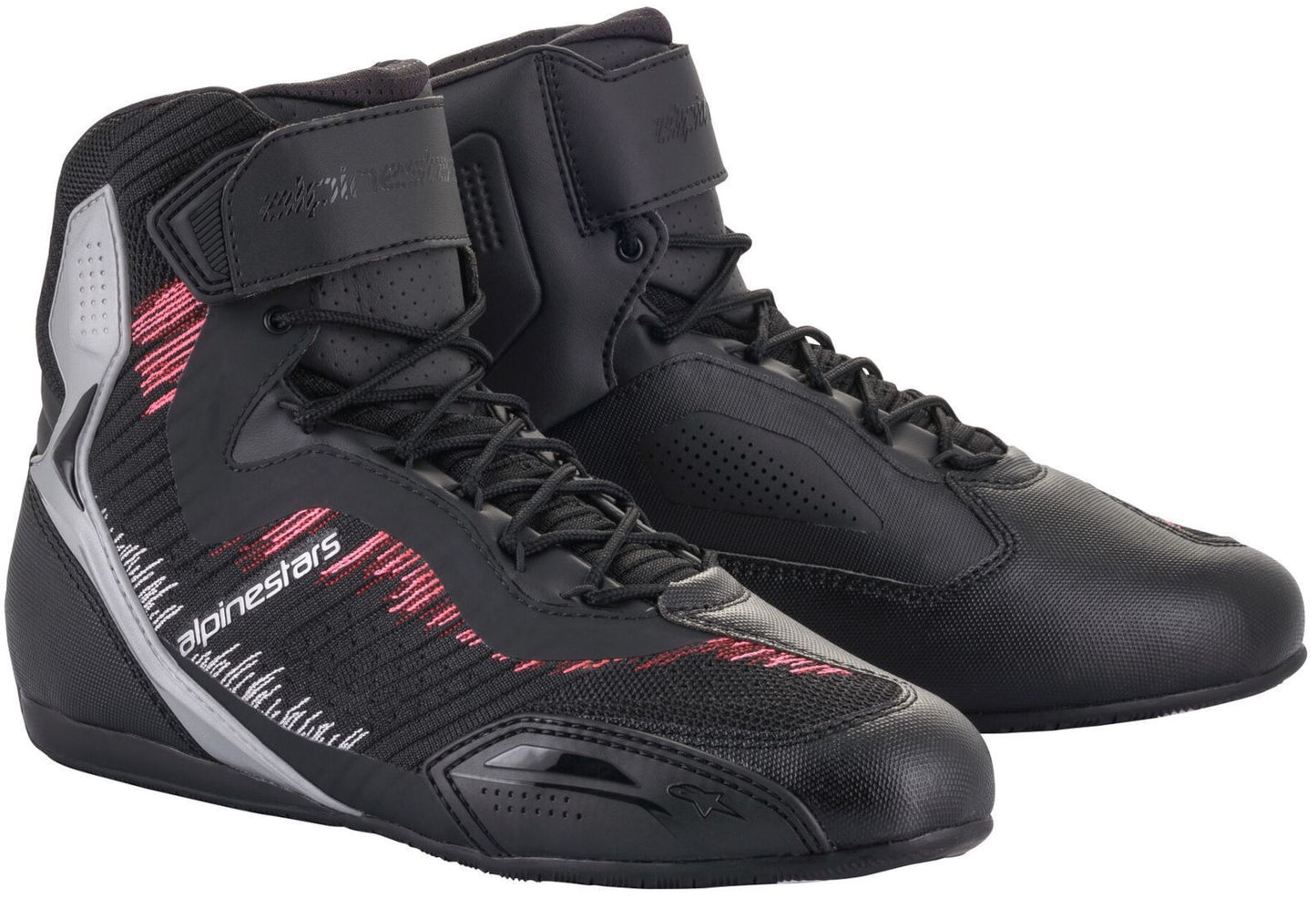 Alpinestars Stella Faster-3 Rideknit - Black / Grey / Pink