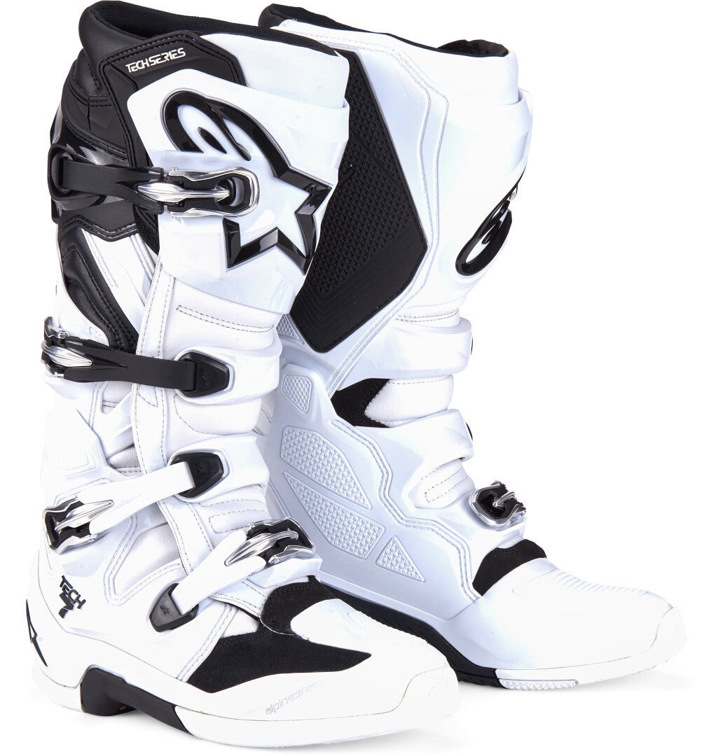 Alpinestars Tech 7 Boots - White / Black