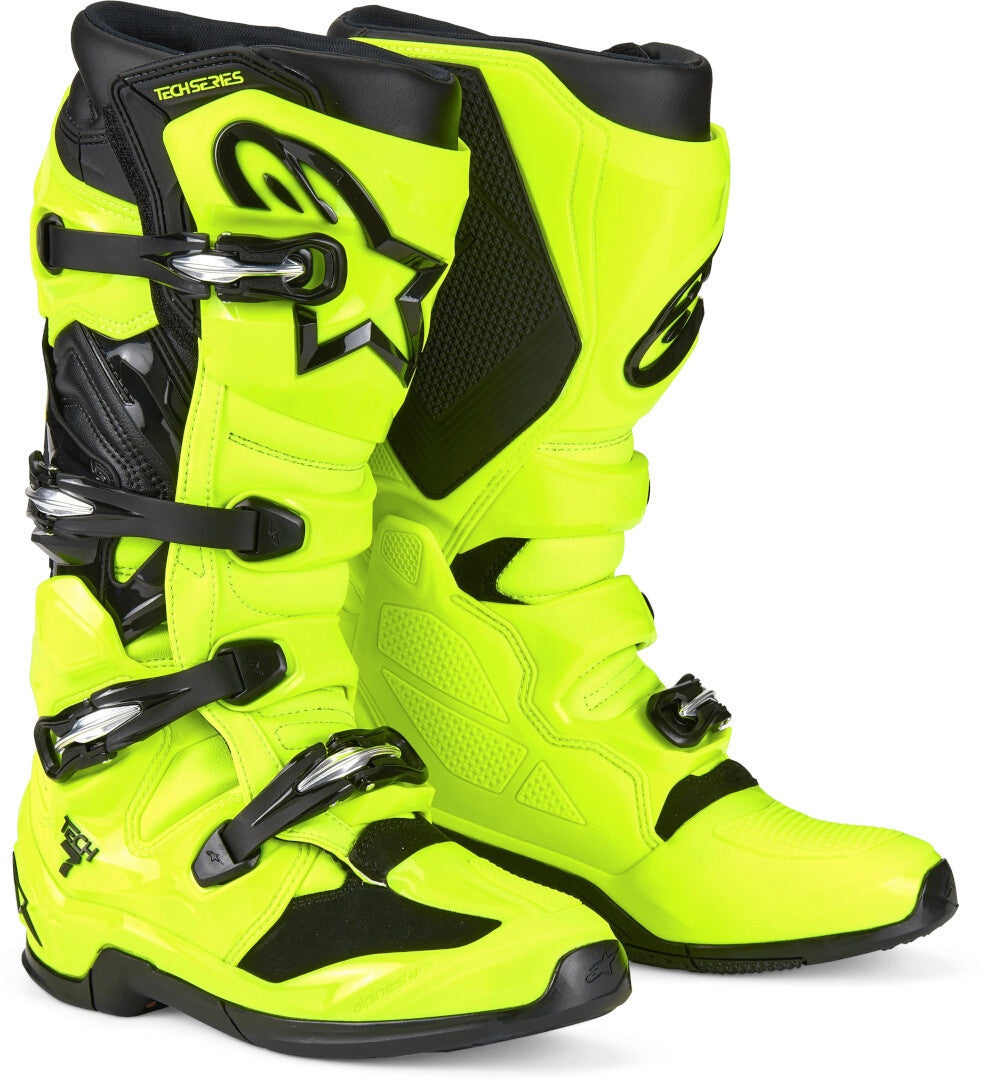 Alpinestars Tech 7 Boots - Yellow Fluo / Black