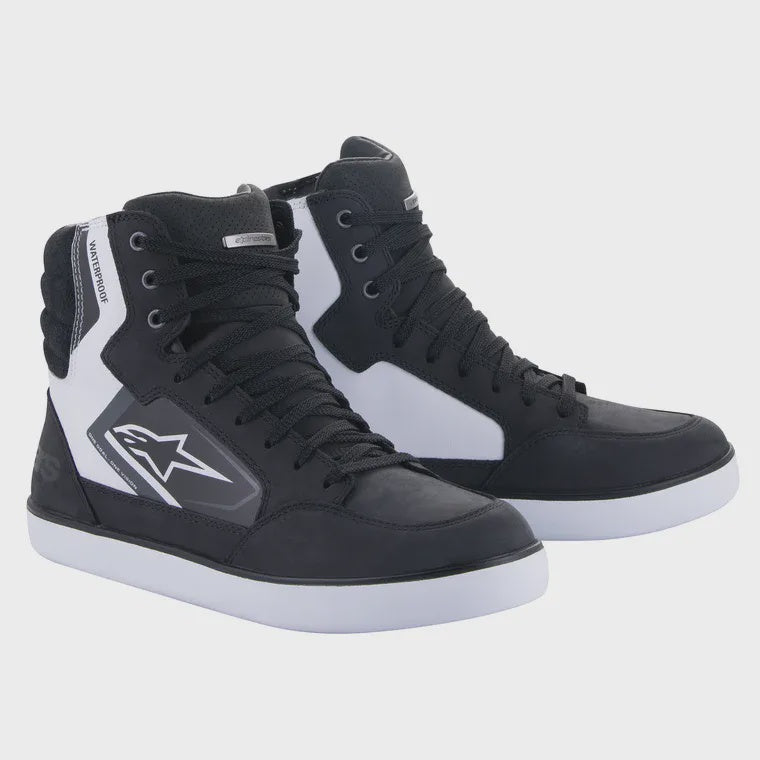 Alpinestars J-6 Waterproof Boot - Black / White / Cool Grey