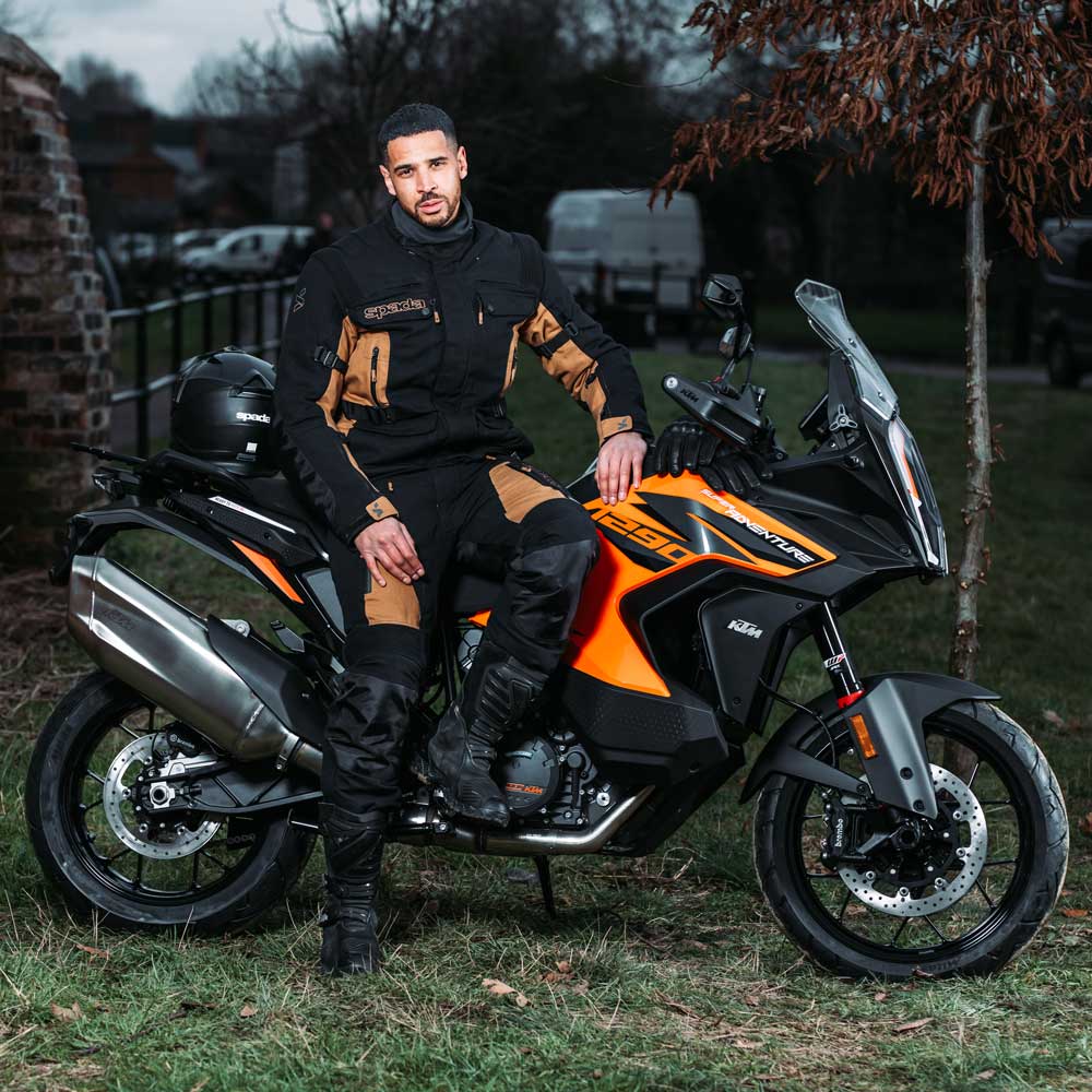 Spada Ascent V3 CE WP Jacket Black / Tan