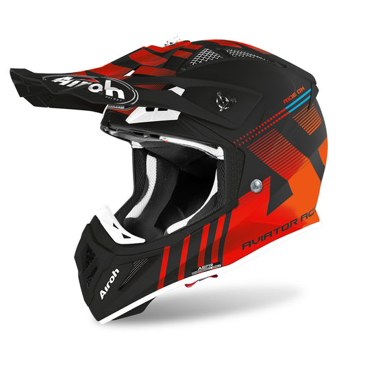 Airoh Aviator Ace Nemesi - Matt Orange
