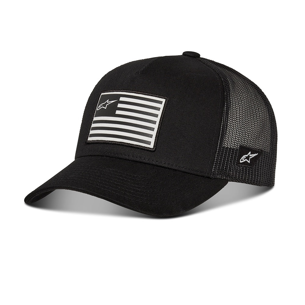 Alpinestars Flag Snapback Hat - Military / Black