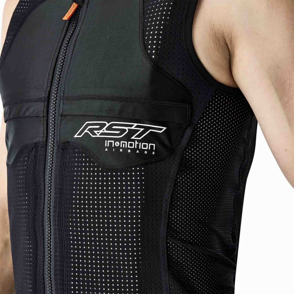 RST D3O Essential Airbag Vest - Black