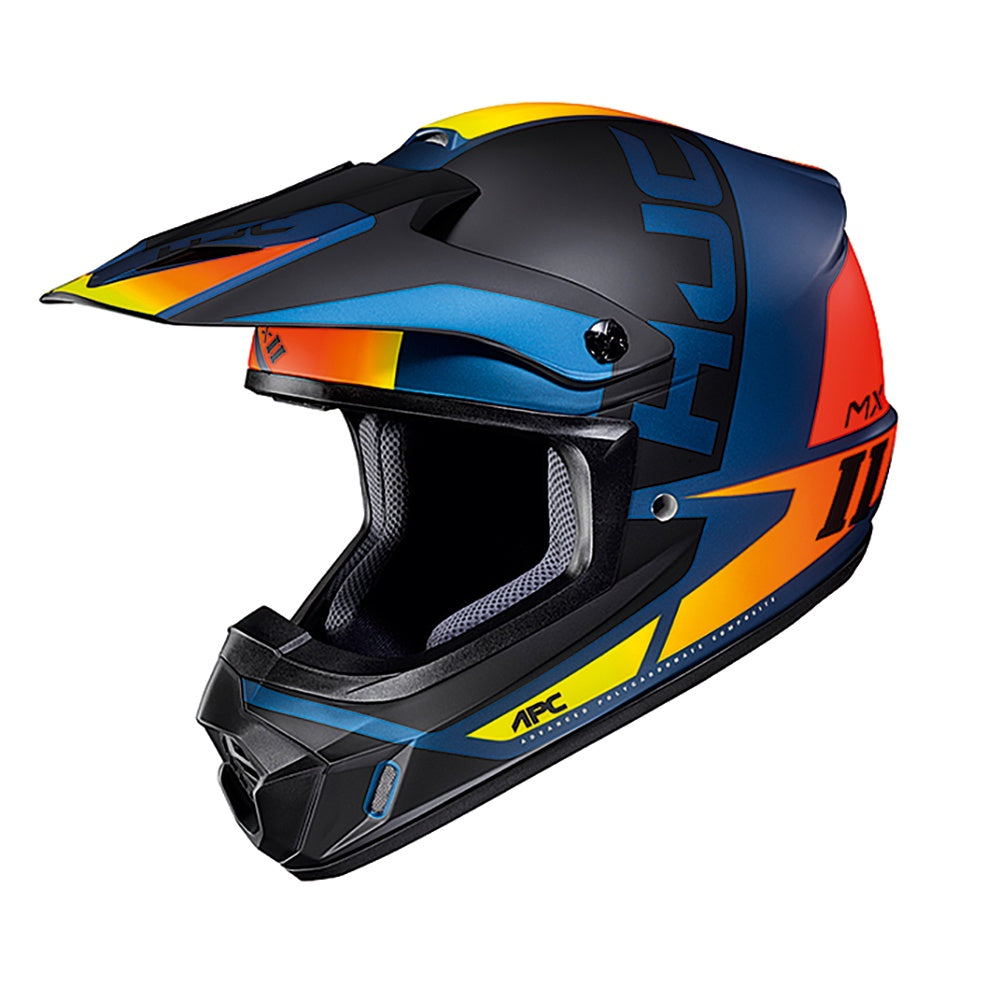 HJC CS-MX II Creed MC27SF Blue Orange