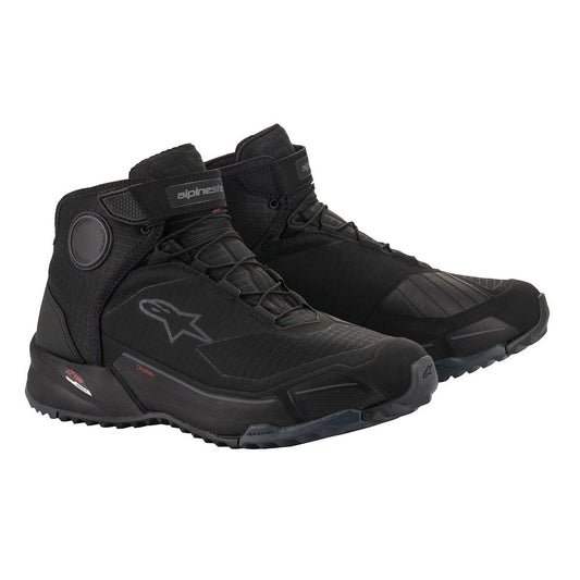 CR-X Drystar Riding Shoes - Black / Black