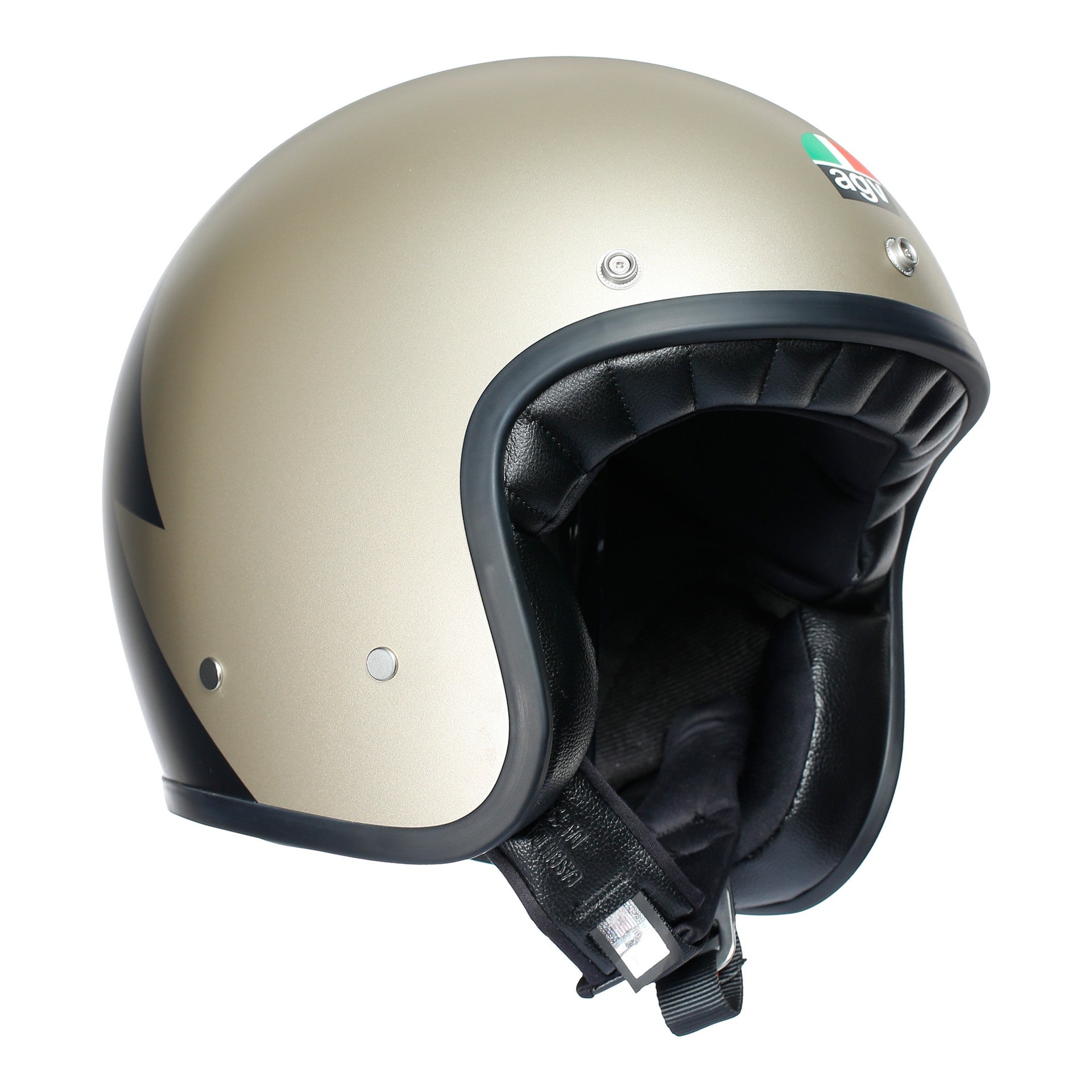 champagne colored motorcycle helmets AGV X70 Volt Open Face Helmet