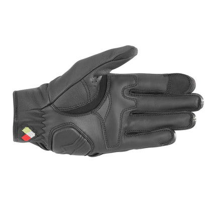 Alpinestars Dyno Short Leather Gloves - Black
