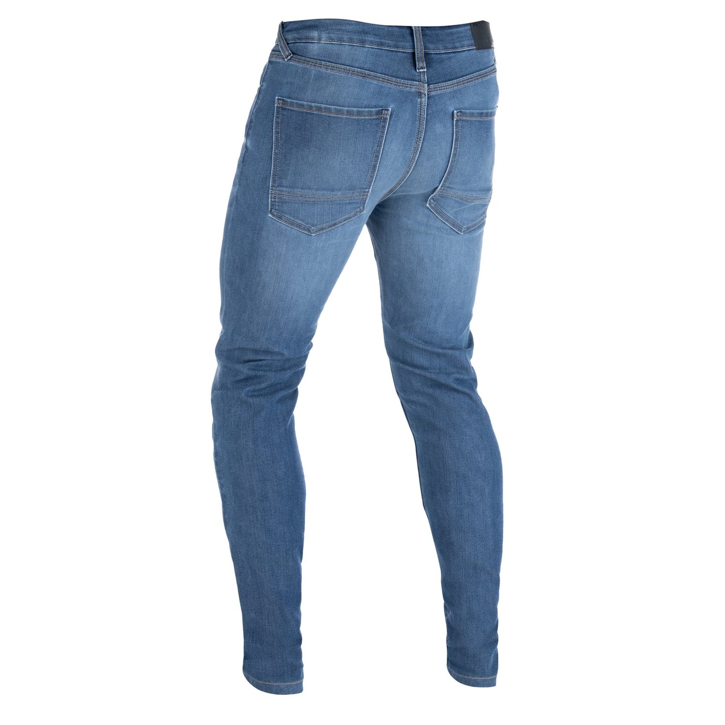 Oxford AA Slim Mens Regular Leg Jeans - Mid Blue