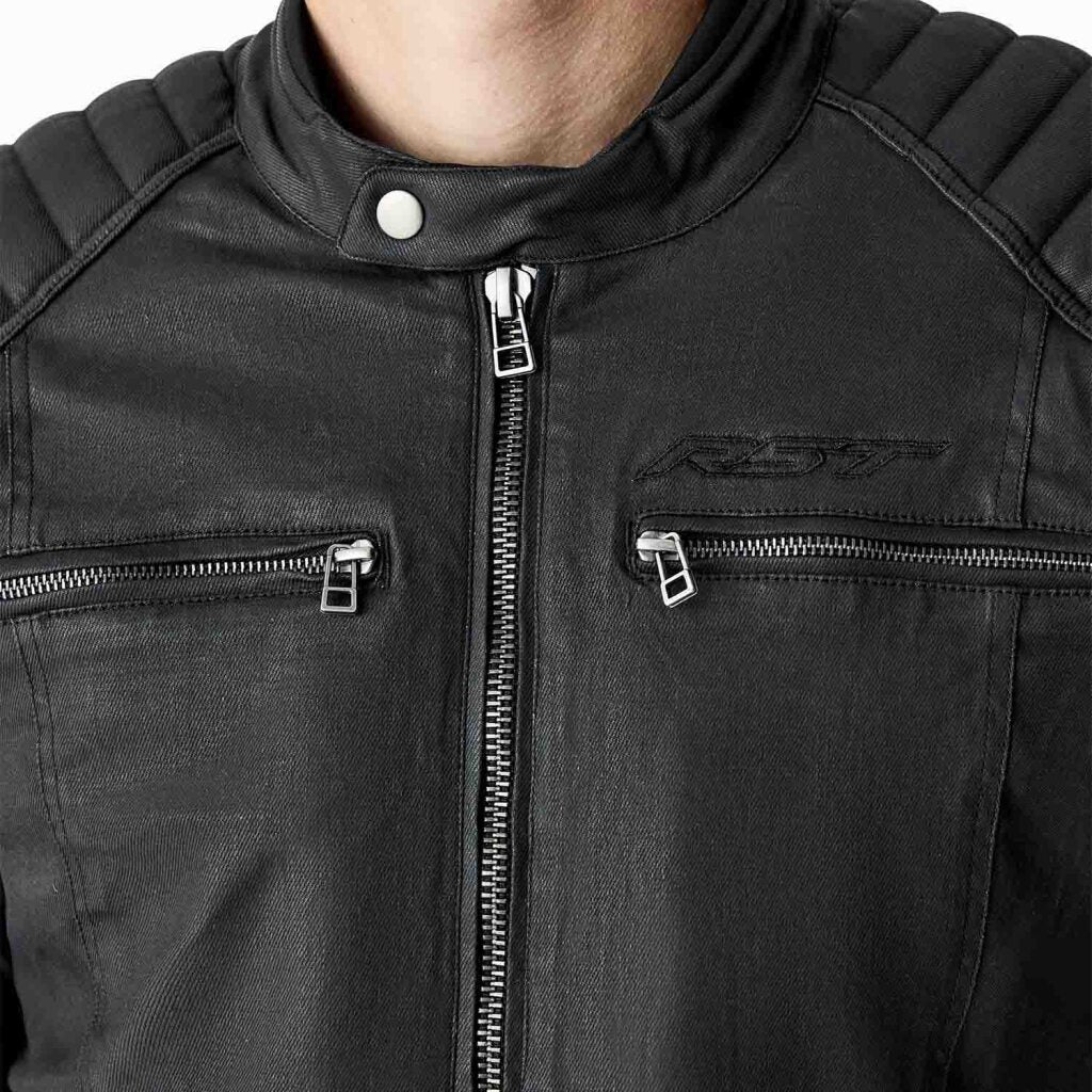 RST Brixton D3O Textile Jacket - Black
