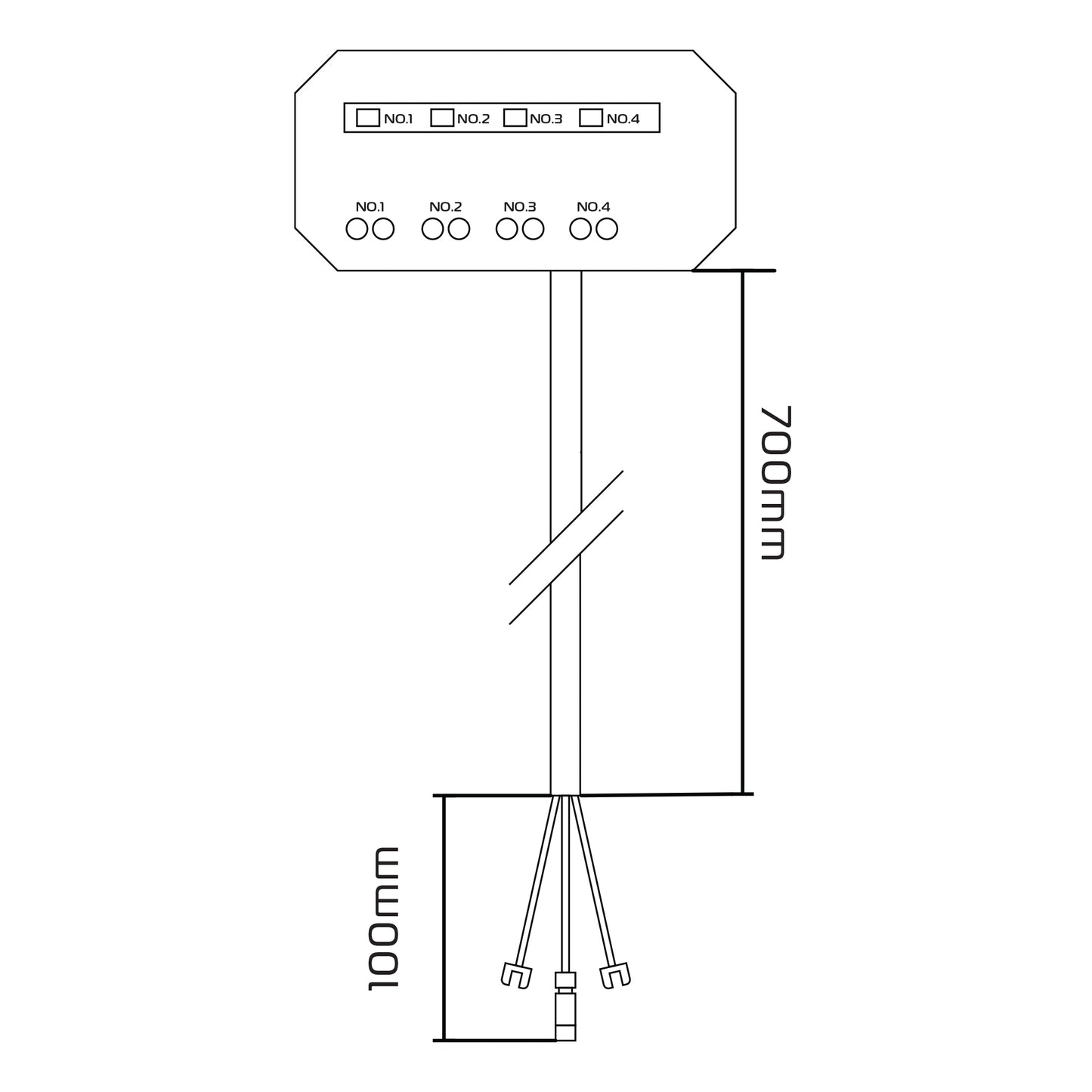 Oxford Junction Box -12V with fused power outlets