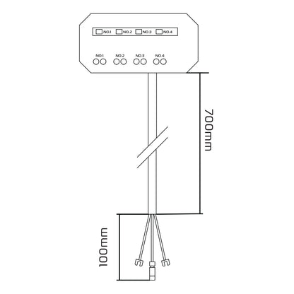 Oxford Junction Box -12V with fused power outlets