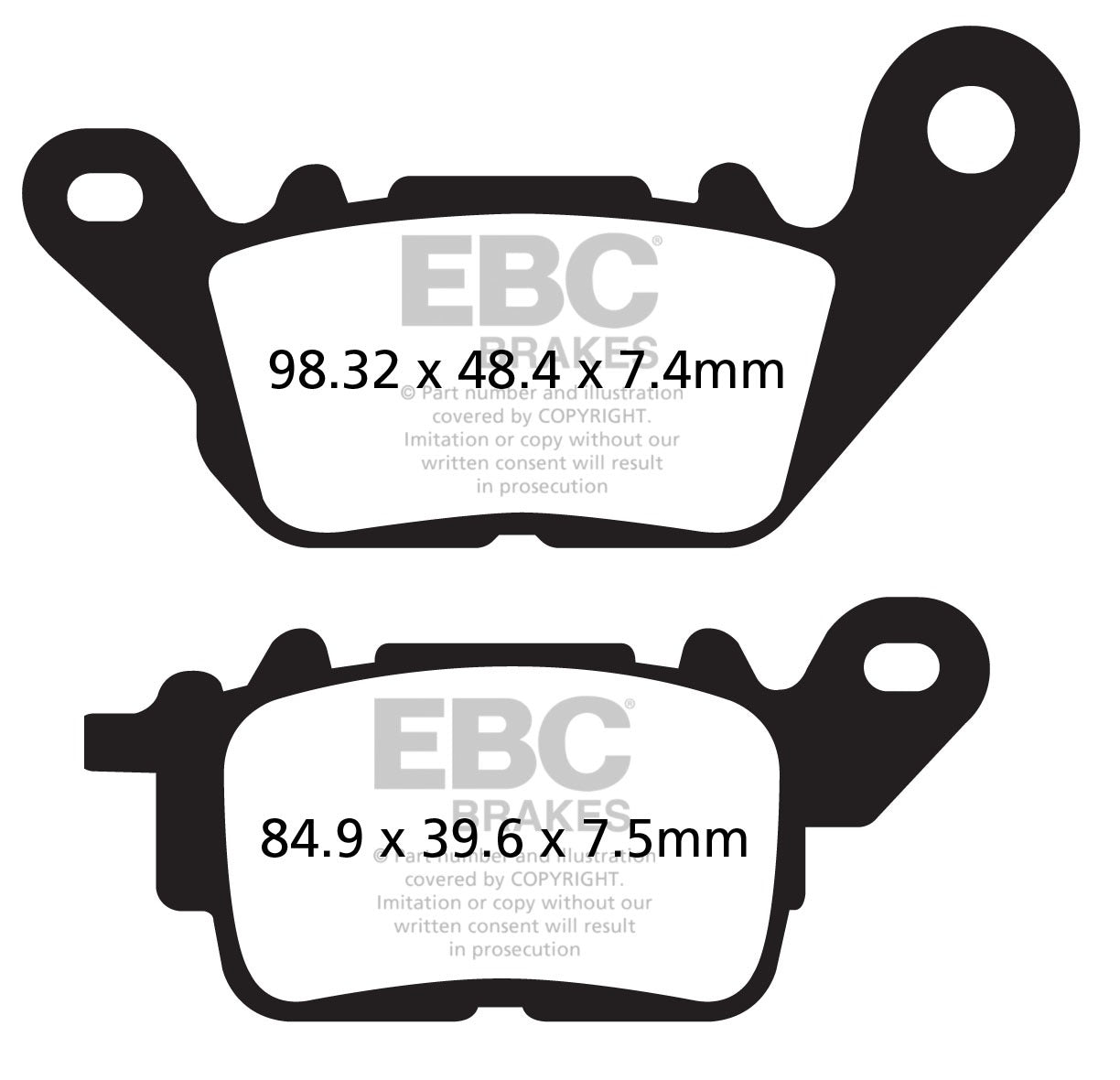 EBC Brake Pads SFA694HH