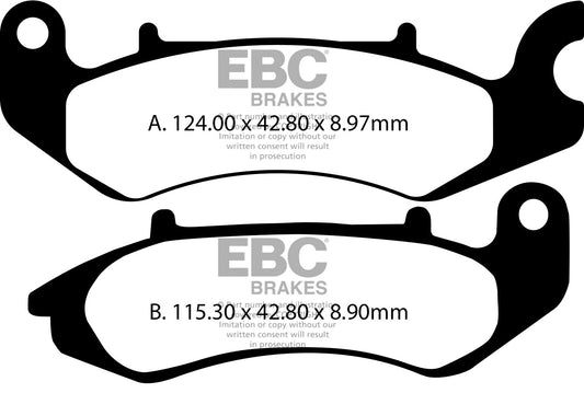 EBC Brake Pads FA711V