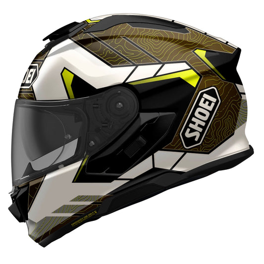 Shoei GT Air 3 Hike Full Face Helmet TC11 - Black / White / Yellow