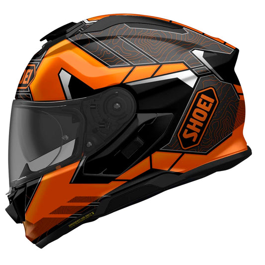 Shoei GT Air 3 Hike Full Face Helmet TC8 - Orange / Black