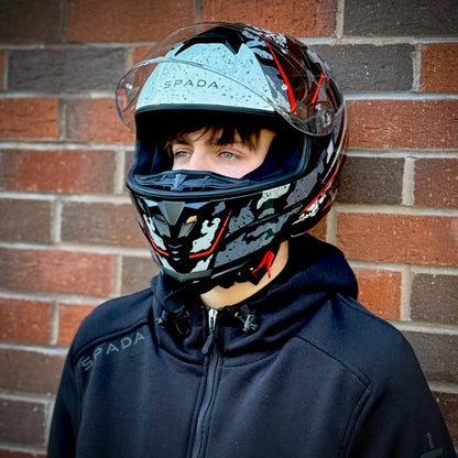 Spada Raiden 2 Meisai Helmet - Red