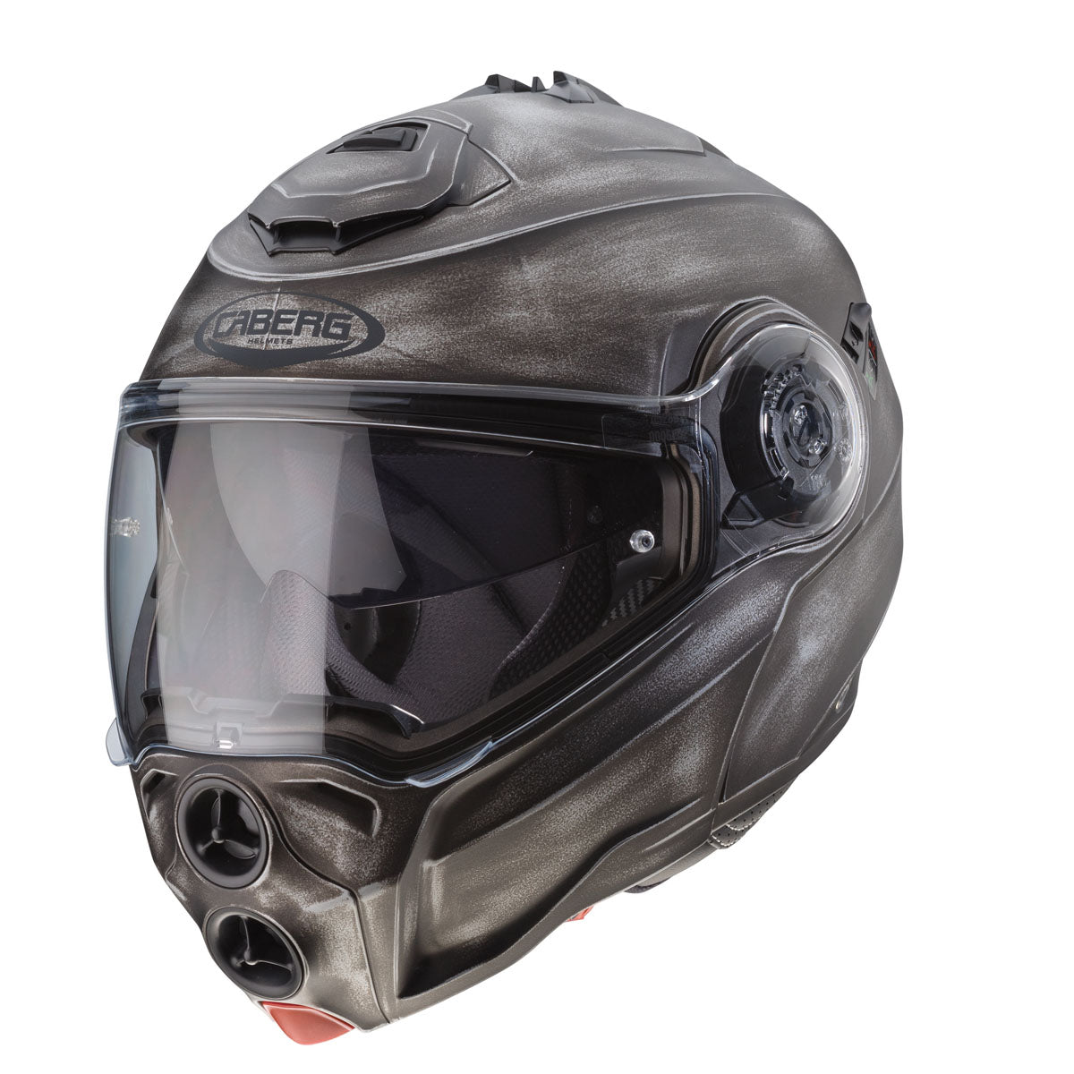 CABERG Droid Iron Flip Up Motorcycle Helmet