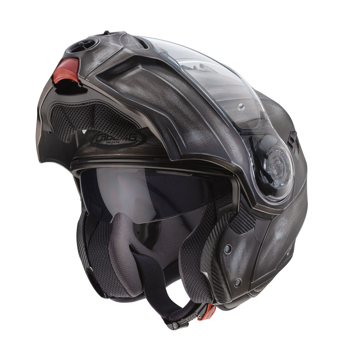 CABERG Droid Iron Flip Up Motorcycle Helmet