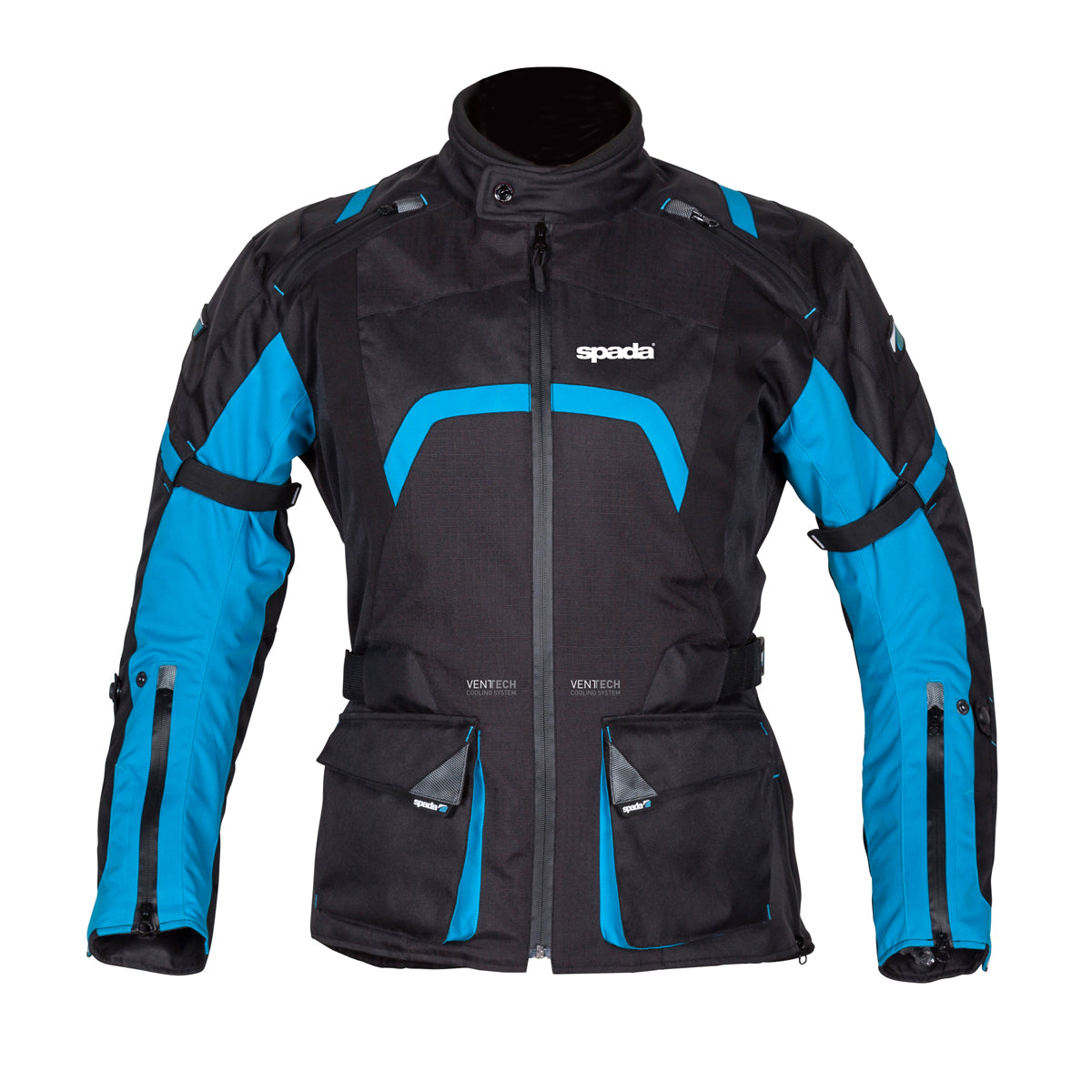 Spada Textile Jacket Base Black / Blue