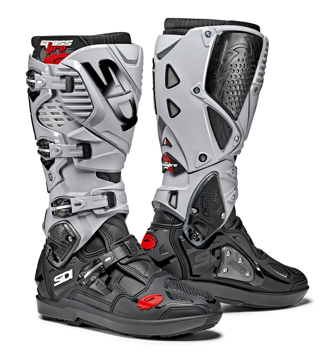 Sidi Crossfire 3 SRS CE Boots Black / Ash
