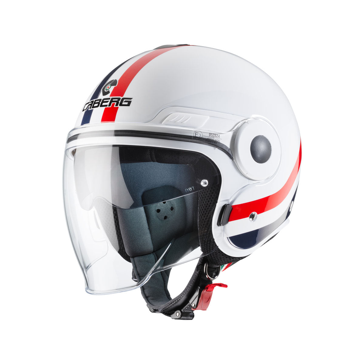 CABERG Uptown Chrono White / Red / Blue Helmet