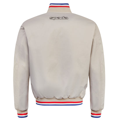 Spada Airforce 1 Royale CE Waterproof Bomber Jacket - Ivory