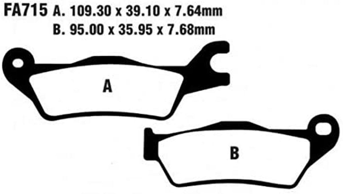 EBC Brake Pads FA715